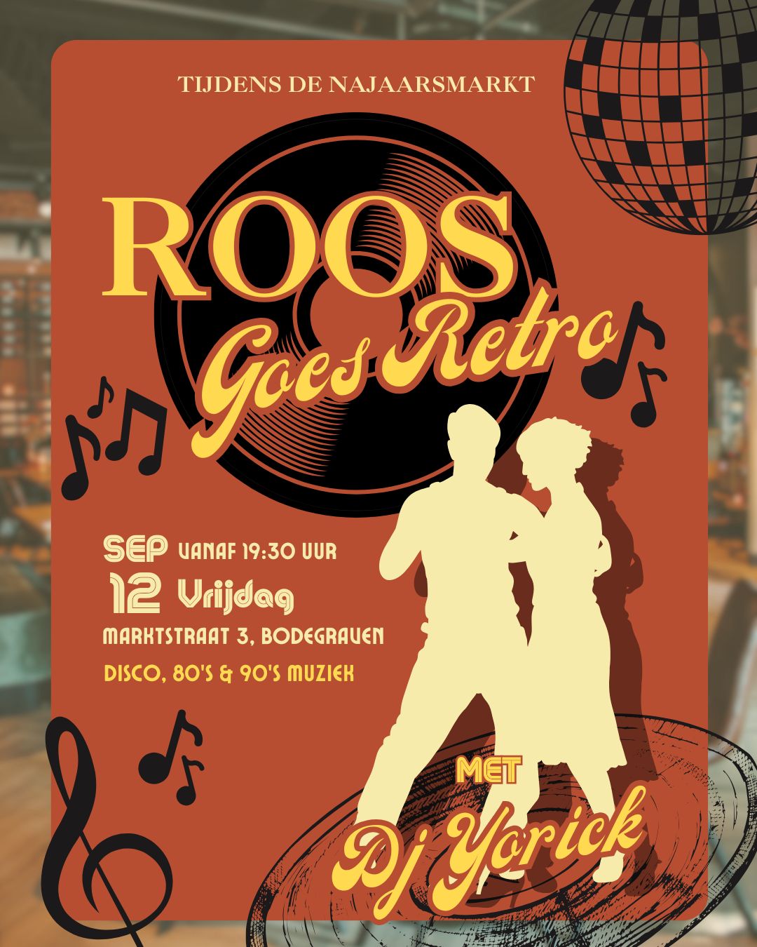 Roos goed retro - najaarsmarkt